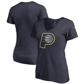 Indiana Pacers Women's Static Logo V-Neck T-Shirt