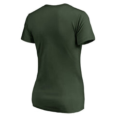 Milwaukee Bucks Women's Static Logo V-Neck T-Shirt