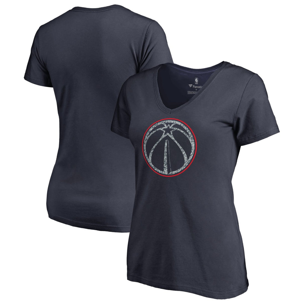Washington Wizards Women's Static Logo V-Neck T-Shirt
