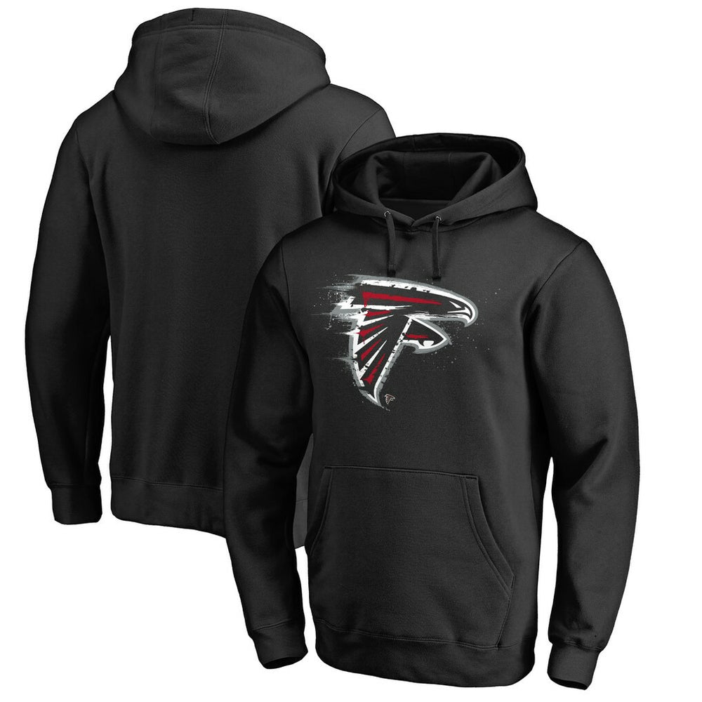 Splatter Logo Pullover Hoodie - Atlanta Falcons Hoodies