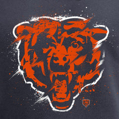 Splatter Logo Pullover Hoodie - Chicago Bears Hoodies