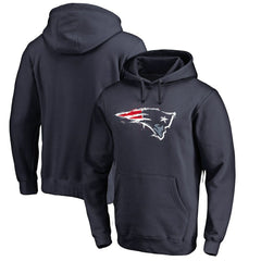 Splatter Logo Pullover Hoodie - New England Patriots Hoodies