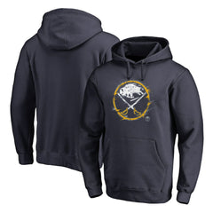NHL Buffalo Sabres Splatter Logo Pullover Hoodie