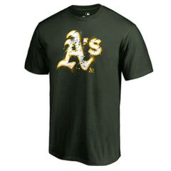 Green Athletics Splatter Logo T-Shirt