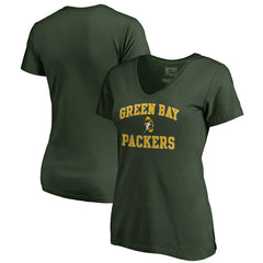Women's Vintage Collection Victory Arch V-Neck T-Shirt - Green Bay Packers T-shirts