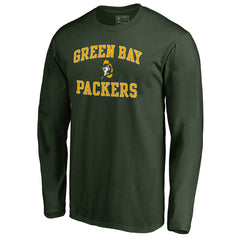 Vintage Collection Victory Arch Long Sleeve T-Shirt - Green Bay Packers T-shirts