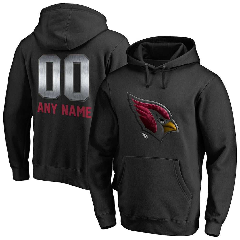 Personalized Midnight Mascot Pullover Hoodie - Arizona Cardinals Hoodies