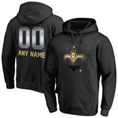 Personalized Midnight Mascot Pullover Hoodie - New Orleans Saints Hoodies