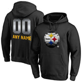 Personalized Midnight Mascot Pullover Hoodie - Pittsburgh Steelers Hoodies