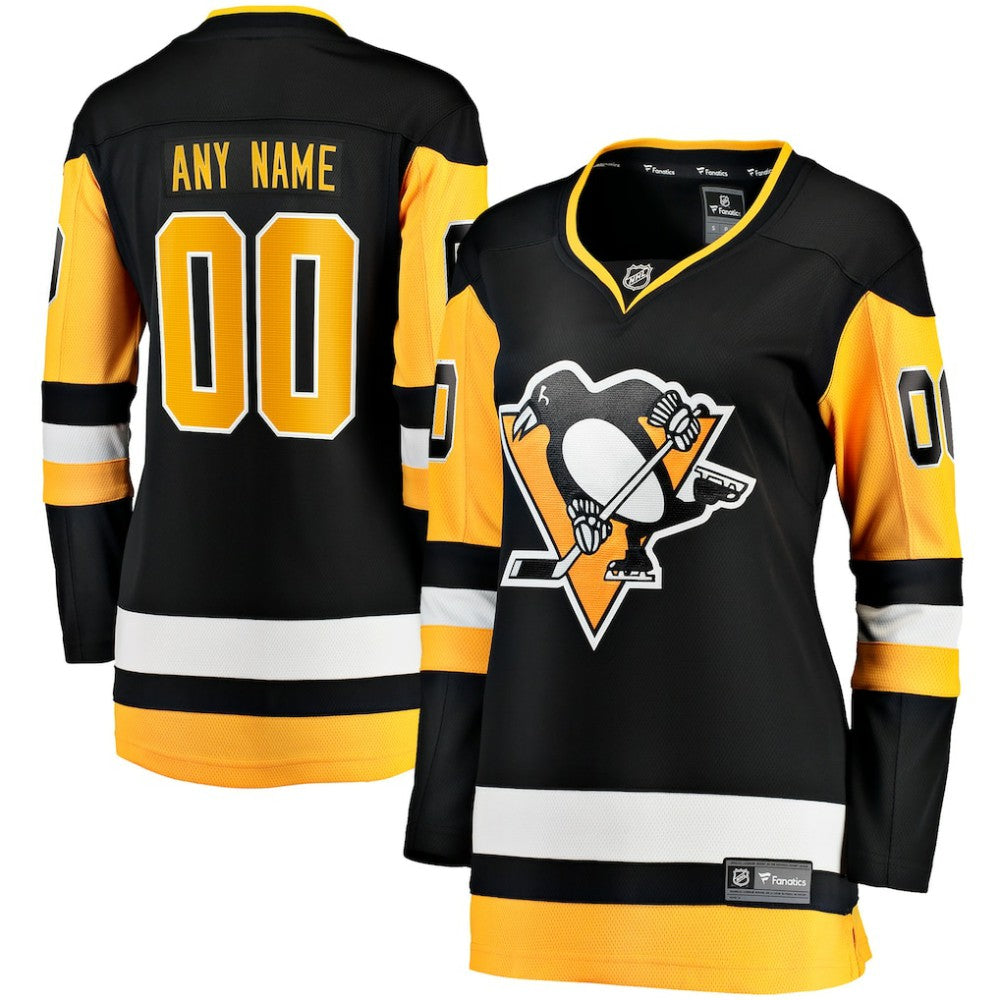 NHL Pittsburgh Penguins Fanatics Women's Home Breakaway Custom Jersey