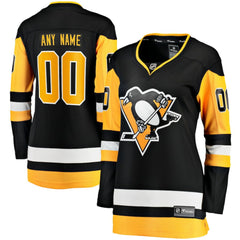 NHL Pittsburgh Penguins Fanatics Women's Home Breakaway Custom Jersey