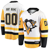 NHL Pittsburgh Penguins Fanatics Away Breakaway Custom Jersey