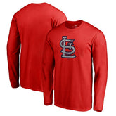 Red St. Louis Cardinals Static Logo Long Sleeve T-Shirt