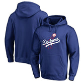 Royal Los Angeles Dodgers Cooperstown Collection Huntington Pullover Hoodie