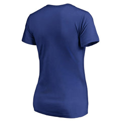 NHL Toronto Maple Leafs Women's Static Logo V-Neck T-Shirt