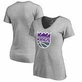 Sacramento Kings Women's Primary Logo V-Neck T-Shirt