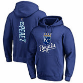 Royal Salvador Perez Kansas City Royals Backer Pullover Hoodie