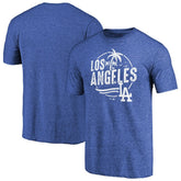 Royal Los Angeles Dodgers Hometown Collection LA Palms Tri-Blend T-Shirt