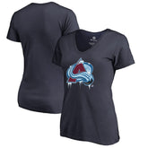 NHL Colorado Avalanche Women's Fan Favorite Team Slogan V-Neck T-Shirt