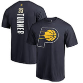 Myles Turner Indiana Pacers Backer Name and Number T-Shirt