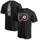 NHL Travis Konecny Philadelphia Flyers Team Logo Backer Name & Number T-Shirt