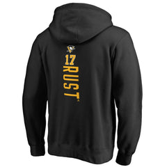 NHL Bryan Rust Pittsburgh Penguins Backer Name & Number Pullover Hoodie