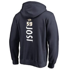 NHL Roman Josi Nashville Predators Backer Name & Number Pullover Hoodie