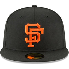 Black San Francisco Giants New Era Cooperstown Collection Wool 59FIFTY Fitted Hat