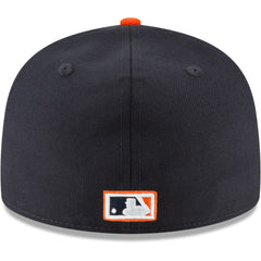 Navy Detroit Tigers New Era Cooperstown Collection Wool 59FIFTY Fitted Hat