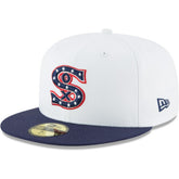 White Chicago White Sox New Era Cooperstown Collection Wool 59FIFTY Fitted Hat