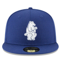 Royal Chicago Cubs New Era Cooperstown Collection Wool 59FIFTY Fitted Hat