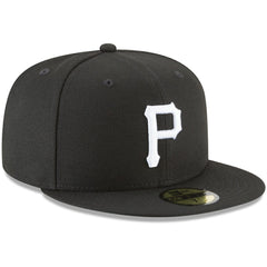 Black Pittsburgh Pirates New Era 59FIFTY Fitted Hat