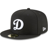 Black Los Angeles Dodgers New Era 59FIFTY Fitted Hat