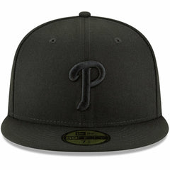 Black Philadelphia Phillies New Era Primary Logo Basic 59FIFTY Fitted Hat