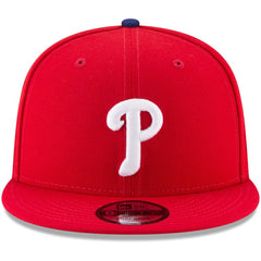 Red Philadelphia Phillies New Era Team Color 9FIFTY Snapback Hat