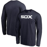 Navy Chicago White Sox Cooperstown Collection Wahconah Long Sleeve T-Shirt