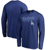 Royal Los Angeles Dodgers Cooperstown Collection Wahconah Long Sleeve T-Shirt