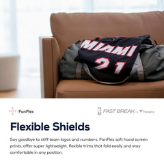 Fanatics Miami Heat Women's Fast Break Replica Custom Jersey Wine