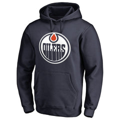 NHL Connor McDavid Edmonton Oilers Backer Name & Number Pullover Hoodie