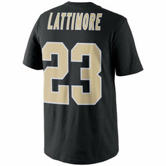 Marshon Lattimore Player Pride Name & Number T-Shirt - New Orleans Saints T-shirts