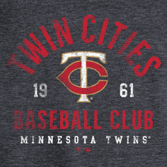 Navy Minnesota Twins Hometown Collection Twin Cities T-Shirt