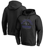 Black Colorado Rockies Hometown Collection Blake Street Pullover Hoodie
