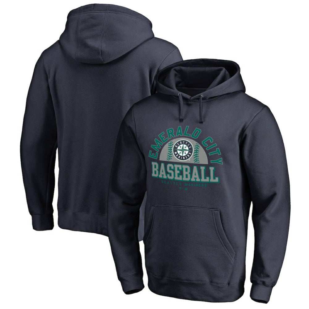 Navy Seattle Mariners Hometown Collection Cascadia Pullover Hoodie