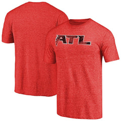Distressed Alternate Logo Secondary Tri-Blend T-Shirt - Atlanta Falcons T-shirts