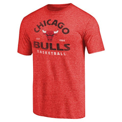Chicago Bulls Vintage Arch Tri-Blend T-Shirt sale