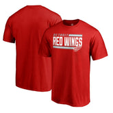 NHL Detroit Red Wings Iconic Collection On Side Stripe T-Shirt