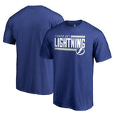 NHL Tampa Bay Lightning Iconic Collection On Side Stripe T-Shirt