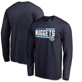 Denver Nuggets Onside Stripe Long Sleeve T-Shirt sale