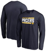 Indiana Pacers Onside Stripe Long Sleeve T-Shirt
