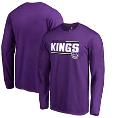 Sacramento Kings Onside Stripe Long Sleeve T-Shirt